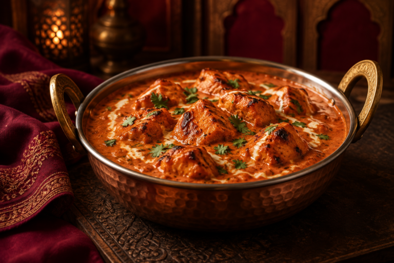 Illustrative Indian curry dish at Royal Saffron